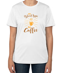 Coffee Lover Graphic T-Shirt | White Cotton Tee | S, M, L Sizes