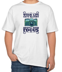 White Cotton T-Shirt with Motivational Quote | Unisex | Sizes S, M, L