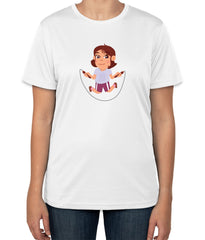 White Cotton Couple Workout T-Shirts | Half Sleeve | Sizes S, M, L