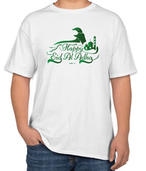 White Cotton T-Shirt for Eid al-Adha | Happy Eid | Sizes S, M, L