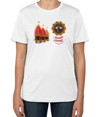 Jagannath Rath Yatra White Cotton T-Shirt | Sizes S, M, L