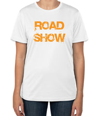 White Unique Cotton T-Shirt for Roadshows | Sizes S, M, L