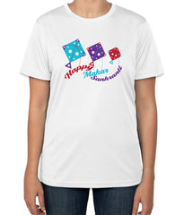 White Cotton T-Shirt for Makar Sankranti | Kites | Sizes S, M, L